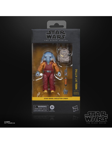 Figura hasbro star wars the black series skeleton crew neel at attin