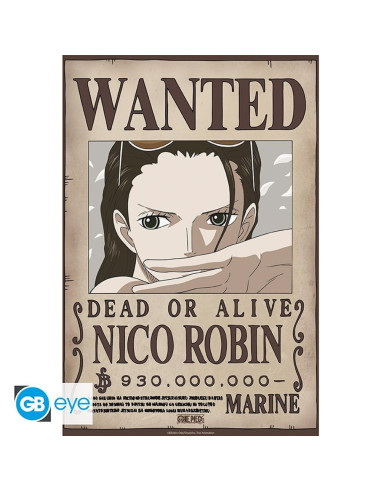 Poster gb eye chibi one piece wanted nico robin wano