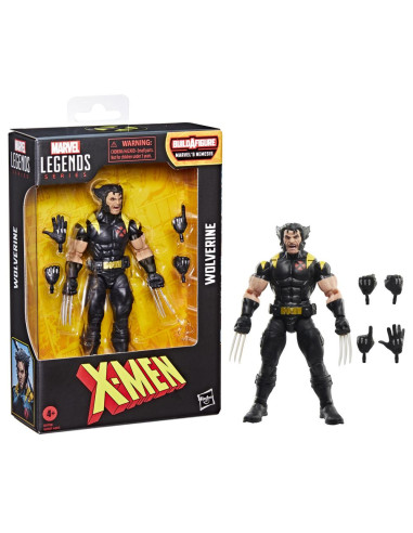 Figura hasbro marvel legends series build a figure marvels nemesis  x - men wolverine