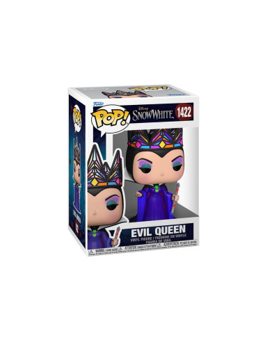 Funko pop disney blancanieves live action -  reina malvada (negro y morado)