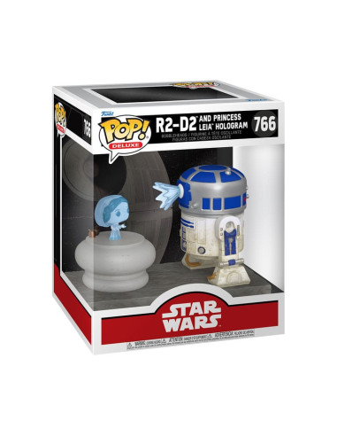 Funko pop deluxe star wars rd - d2 w -  princess leia