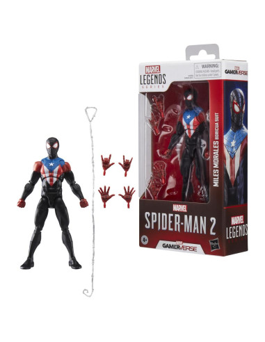 Figura hasbro marvel legends series spider - man 2 miles morales (boricua suit)