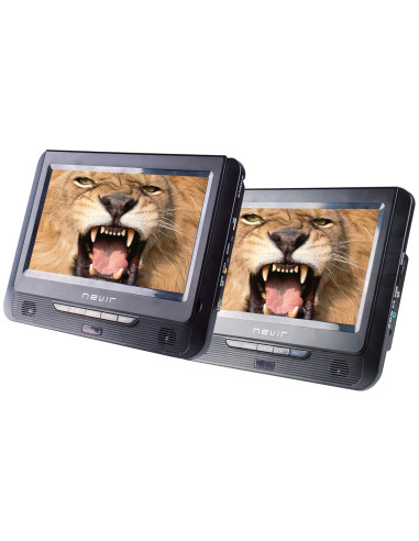 Dvd portatil nevir 9 pulgadas nvr - 2776dvd - pdcu negro usb