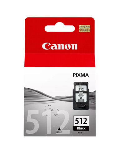 Cartucho tinta canon pg 512 negro 15ml mp240 -  mp490 -  mx320 -  330