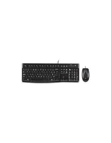 Teclado + mouse logitech mk120 usb 2.0 ingles