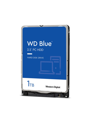 Disco duro interno hdd wd western digital blue wd10spzx 1tb 1000gb 2.5 pulgadas sata 3 5400rpm 128mb