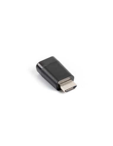 Adaptador lanberg hdmi macho -  vga hembra negro