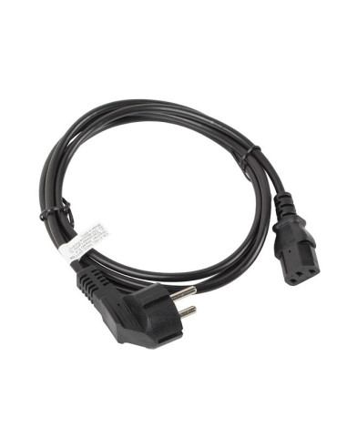 Cable de alimentacion lanberg schuko cee 7 - 7 a iec320 c13 1.8m