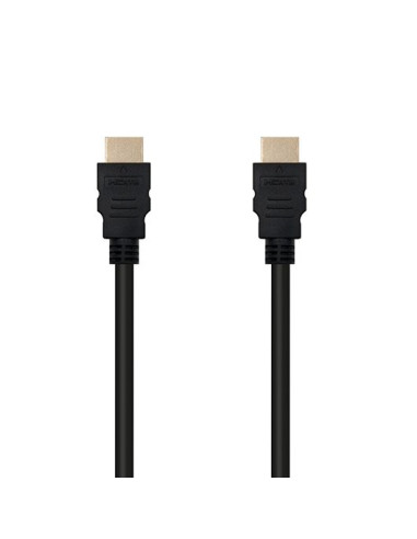 Cable hdmi(a) a hdmi(a) 4k 2m nanocable negro macho - macho -  60hz -  18gbps -  v2.0