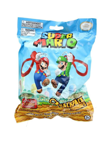 Figuras con colgante backpack budies paladone super mario