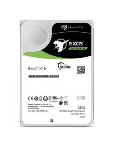 Disco duro interno hdd seagate exos x18 14tb sata3 256mb