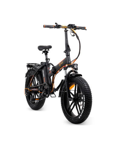 Bicicleta electrica youin you - ride texas - motor 250w -  plegable -  rueda 20 pulgadas tipo fat