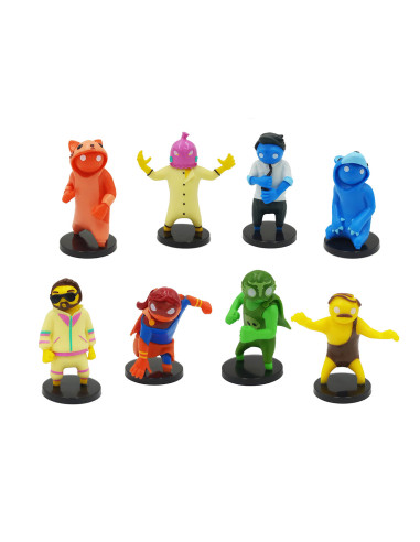 Figura gang beasts caja deluxe pack 8