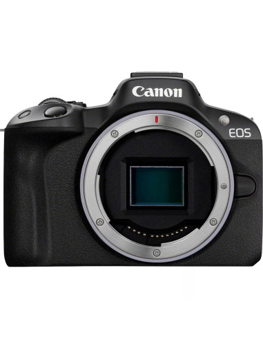 Camara reflex canon eos r50 cuerpo 24.2mpx negro