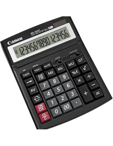 Calculadora canon sobremesa ws - 1610t hb emb negra