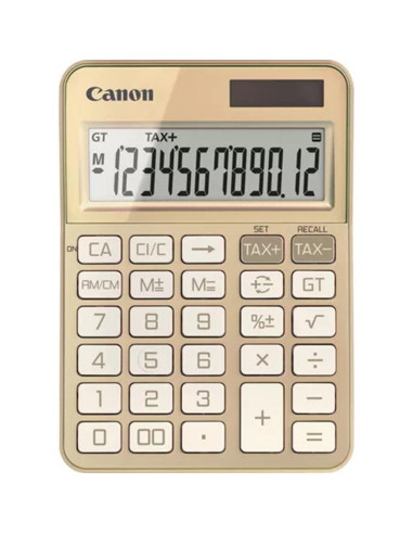 Calculadora canon sobremesa ks - 125kb - gd emea hb 12 digitos oro