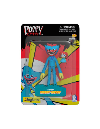 Figura poppy playtime 13cm -  huggy wuggy smiling