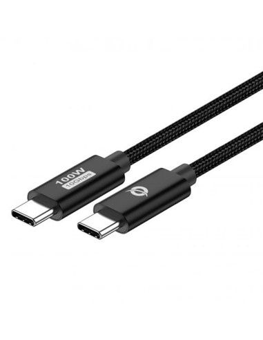Cable usb - c conceptronic macho -  macho 2m usb 3.2 gen 2 100w 20v 5a 10gbps e - mark
