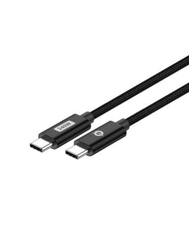 Cable usb tipo c conceptronic 1.2m -  macho - macho - pd 3.1 - 240w