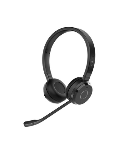 Auriculares jabra evolve 65 te ms stereo inalambrico negro