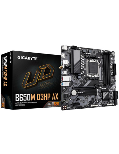 Placa base gigabyte b650m d3hp ax am5 matx 4xddr5