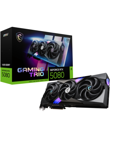 Tarjeta grafica msi rtx 5080 16g gaming trio oc