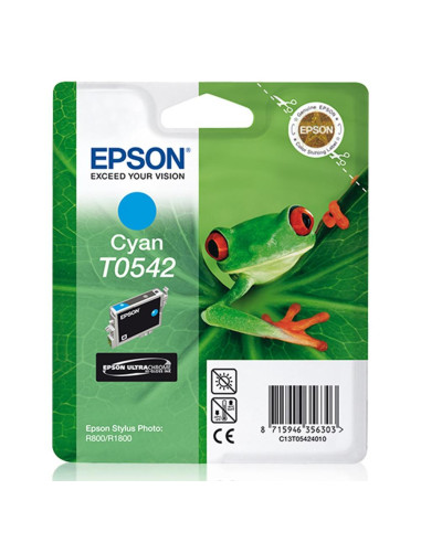 Cartucho tinta epson stylus photo r - 800 - 1800 cian