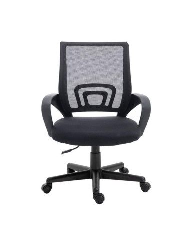 Silla de oficina equip 651003 negra ergonomica