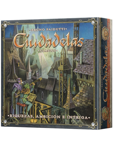 Juego de mesa asmodee ciudadelas clasico pegi 10