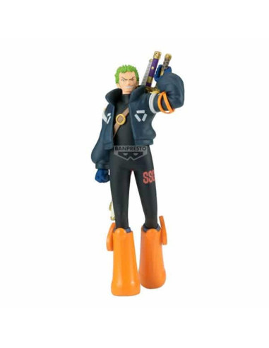 Figura banpresto one piece the shukko zoro ver.egghead 17cm