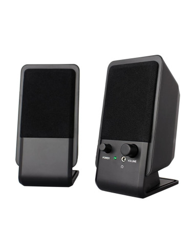 Altavoces ewent 2.0 ew3528 negro