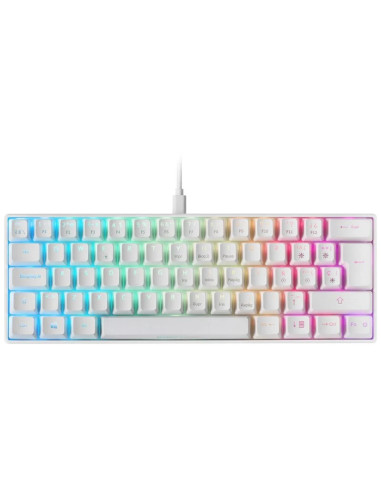 Mars gaming teclado mecánico rgb compacto