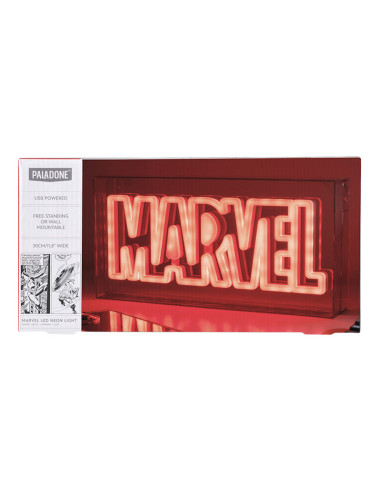 Lámpara paladone marvel logo led neon light