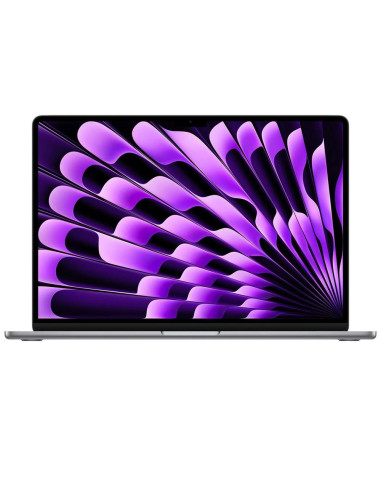 Portatil apple macbook air 15 chip m3 8c 8gb ssd 512gb 15.3 pulgadas