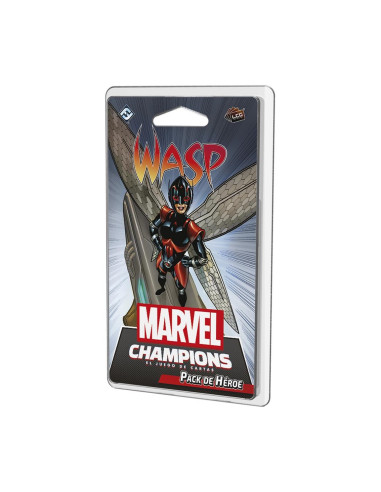 Juego de mesa marvel champions: wasp 60 cartas pegi 14