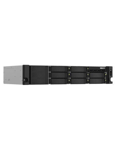 Servidor nas qnap ts - 873aeu - 4g 8 bahias 2u rack 4gb gigabit ethernet