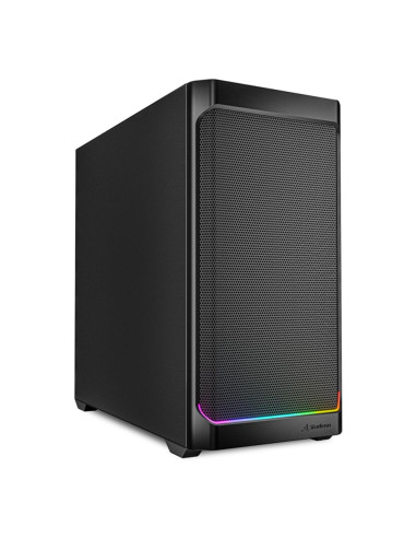 Caja ordenador gaming sharkoon mk4 rgb matx negro