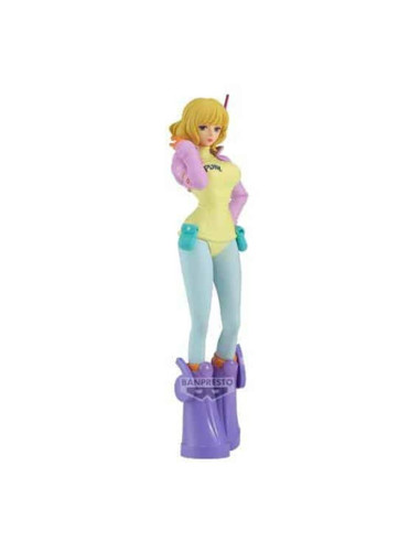 Figura banpresto one piece dxf the grandline series egg head stussy 16cm