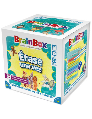 Juego de mesa brainbox érase una vez pegi 4