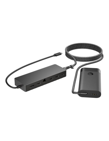 Combo cargador + hub hp usb tipo c 6 en 1