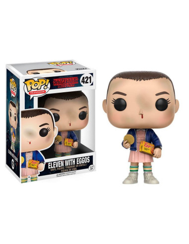 Funko pop stranger things eleven con eggos opcion chase 13318