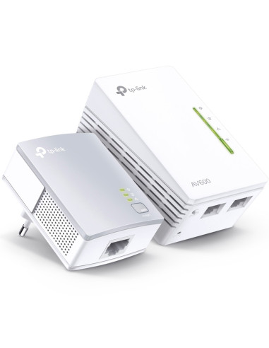 Kit de extensores powerline tp - link tl - wpa4221 kit wifi av600