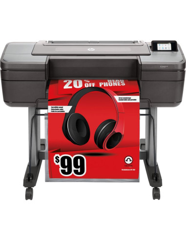 Plotter hp designjet z6 postscript a1 -  usb -  red