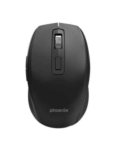 Ratón inalámbrico phoenix m120 hasta 1600 dpi clics silenciosos botónes de avance rapido