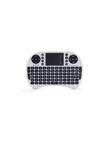 Mini teclado inalambrico wireless 2.4ghz phoenix touchpad multimedia  smart tv - tvbox - android tv - color blanco y negro