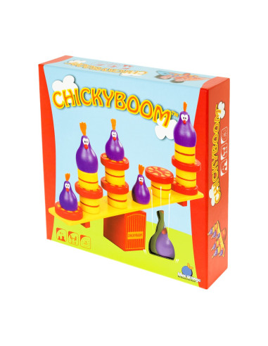 Juego de mesa chicky boom edad recomendada 4 años