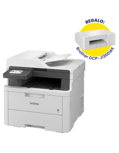 Multifuncion laser brother mfc - l3740cdwe + multifuncion dcp - j1200we