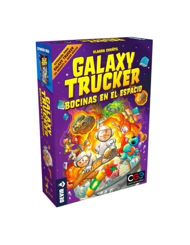 Juego de mesa galaxy trucker expansión bocinas en el espacio