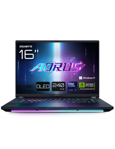 Portatil gigabyte aorus master 16 u9 - 275hx 32gb ssd 1tb 16 pulgadas