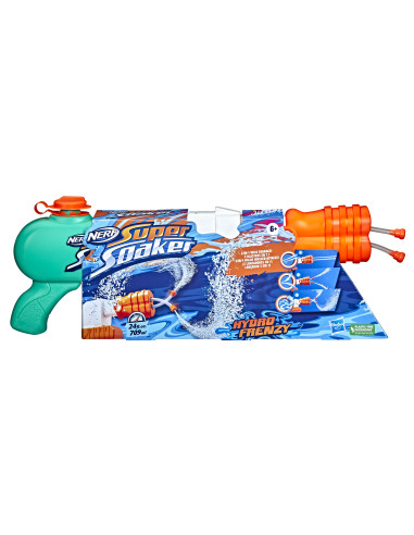 Pistola hasbro nerf super soaker hydro frenzy